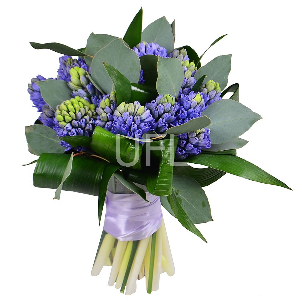 Bouquet with hyacinths