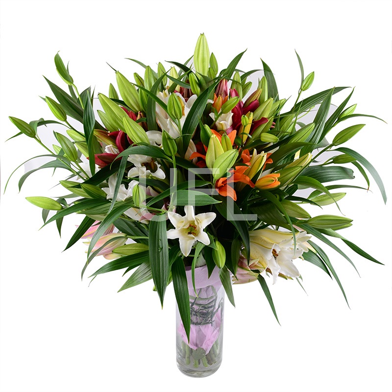 Bouquet of flowers Lilies
													