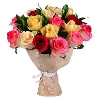 Bouquet of multicolored roses Dabrowa Gornicza