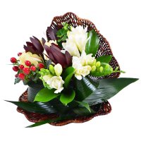 Букет цветов Жемчужина Мариуполь (доставка временно недоступна)
														