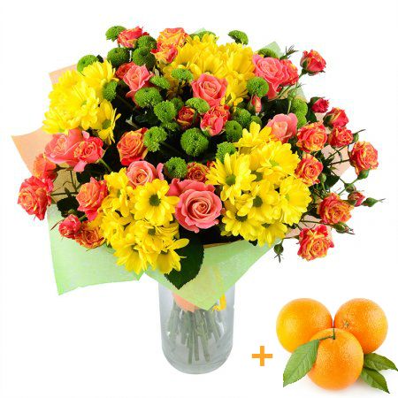 For a woman + oranges as a gift Kiev