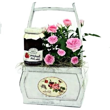  Букет Клубничные розы 
													