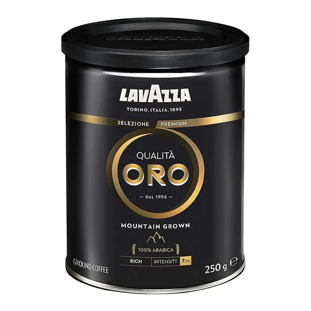 Кава Lavazza Oro мелена в банці black Абдалі