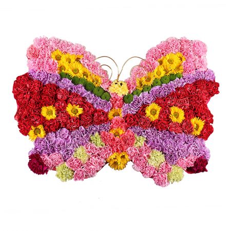 Композиция  из цветов «Бабочка» Микулинцы
