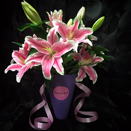 Flower arrangement «Lilies»