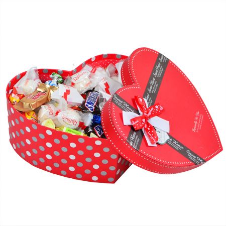 Коробка конфет Сердце Донецк