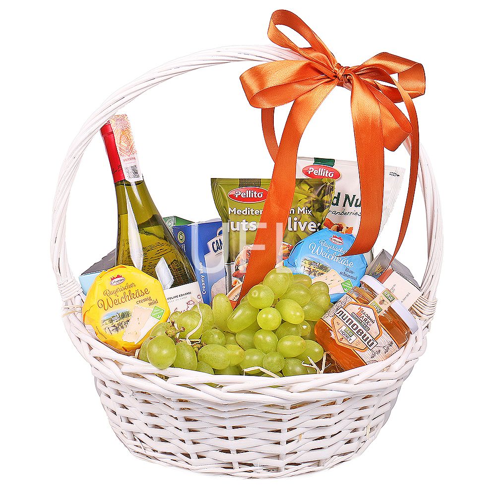  Bouquet Gourmet basket
													