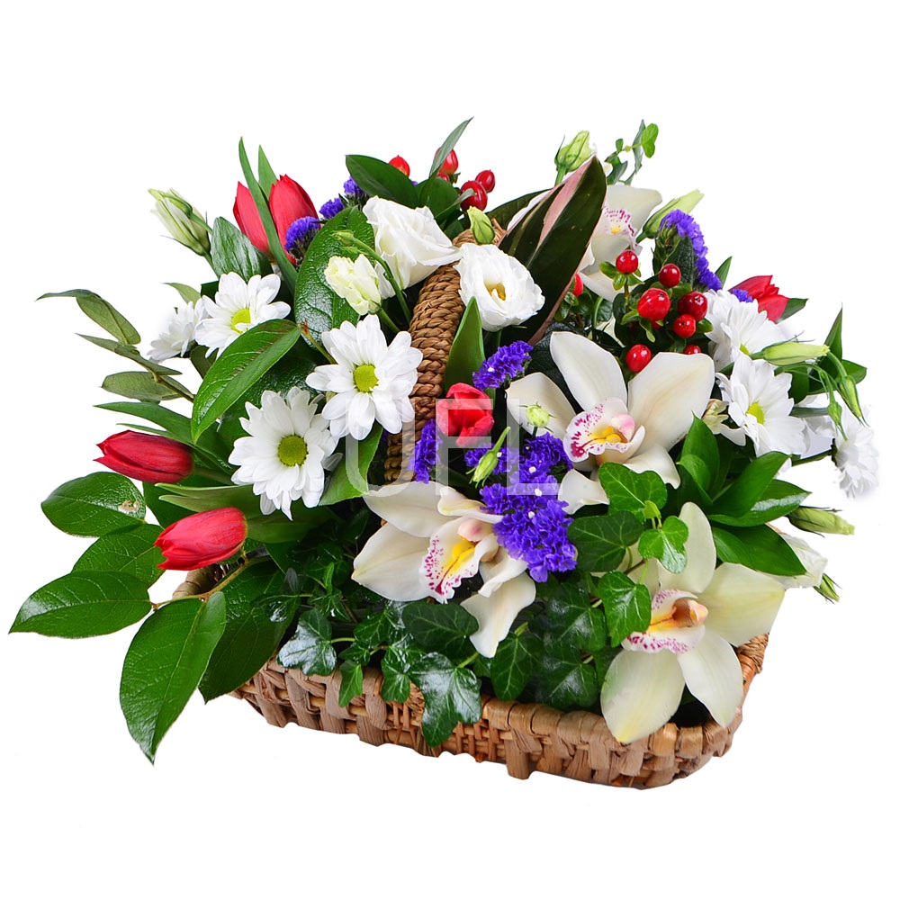  Bouquet Love basket
													