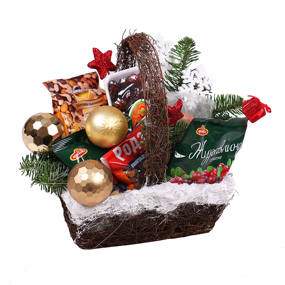 Christmas Basket of Dried Fruits