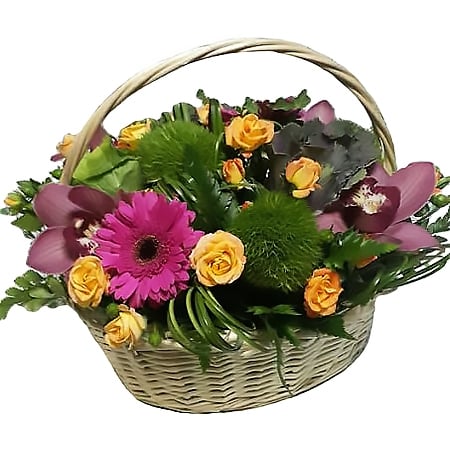 Basket of flowers Basket of flowers