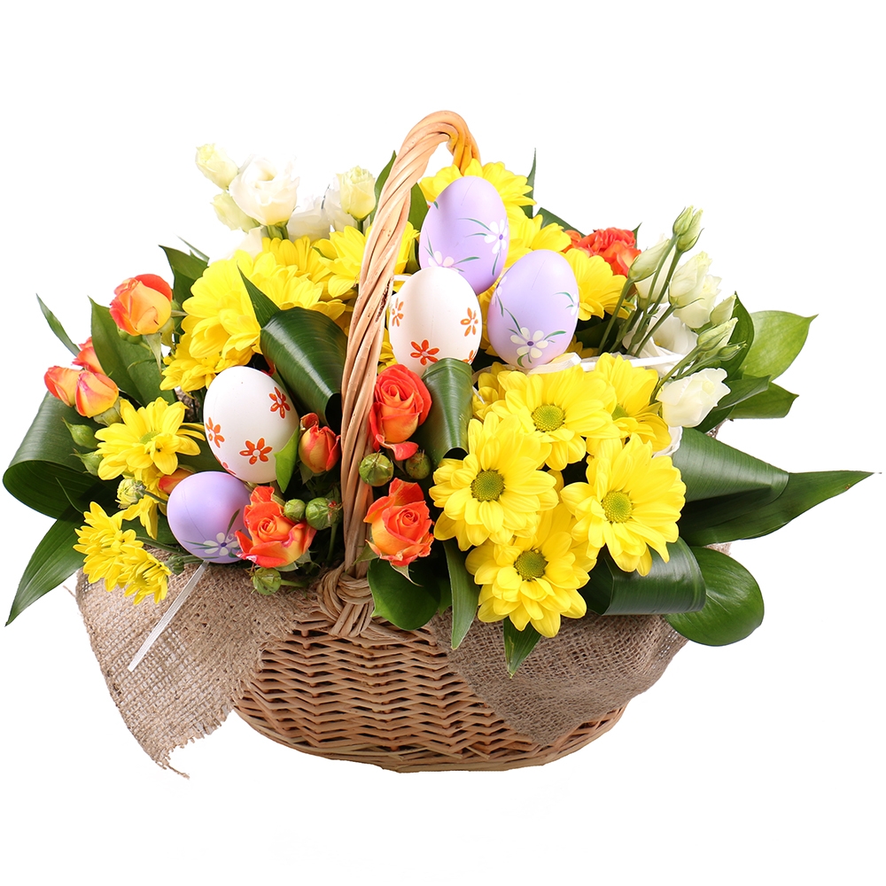  Bouquet Easter Basket
													