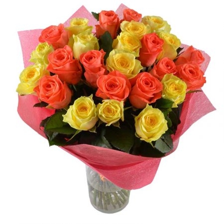 Букет Фарби літа 25 троянд Марина-Дель-Рей