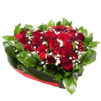  Bouquet Red heart Saragosa
														