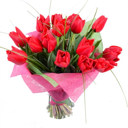  Bouquet Red tulips
														