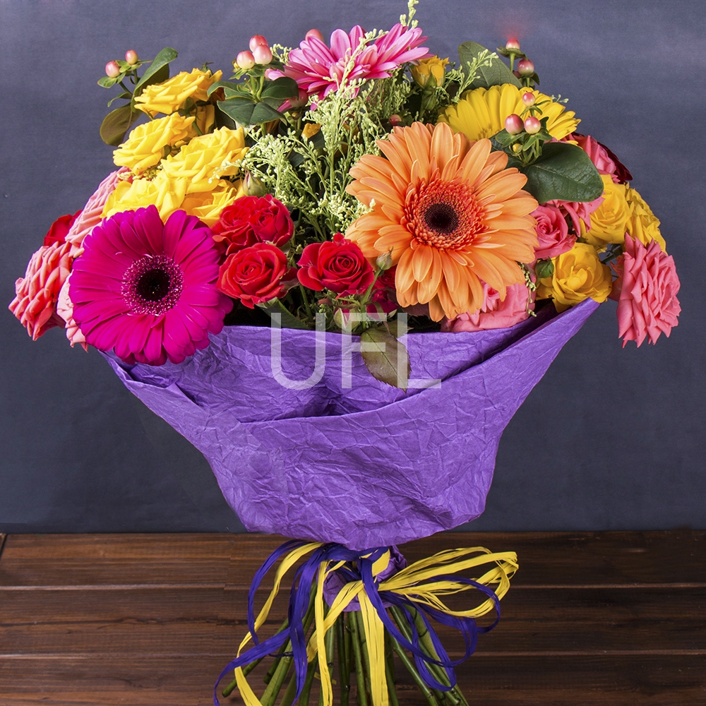  Bouquet Colorful assortment
													