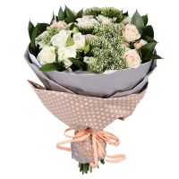 Букет цветов Крема Скодсборг
														