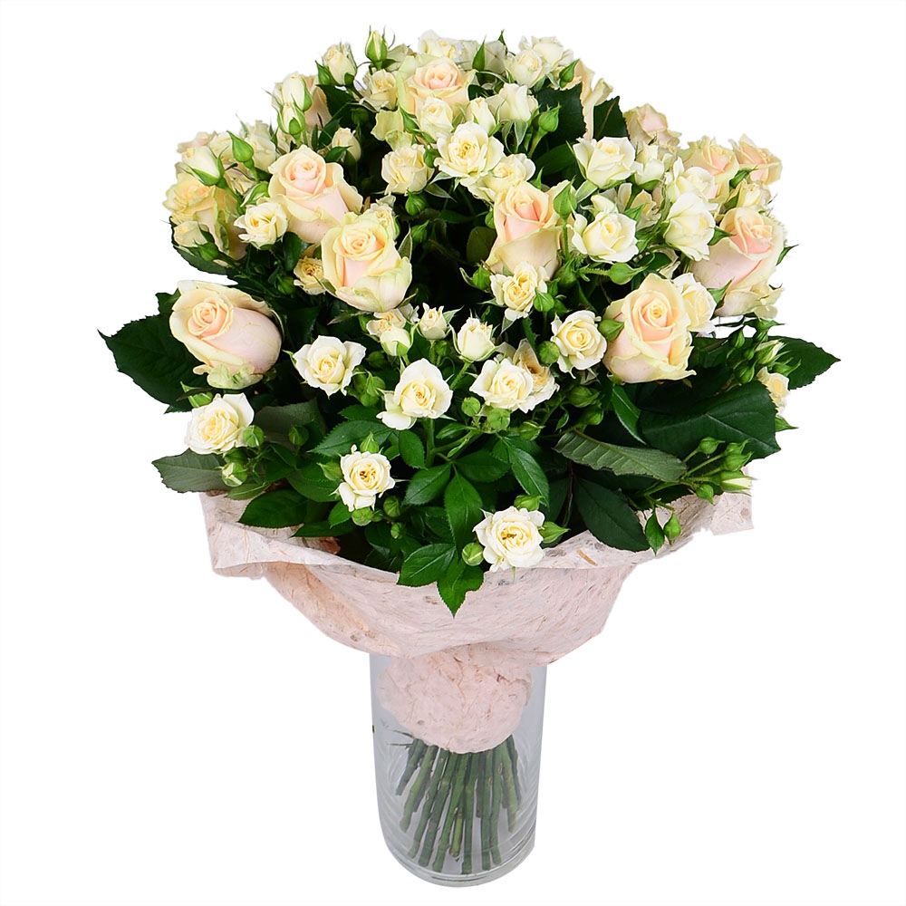 Bouquet of flowers Cream
													