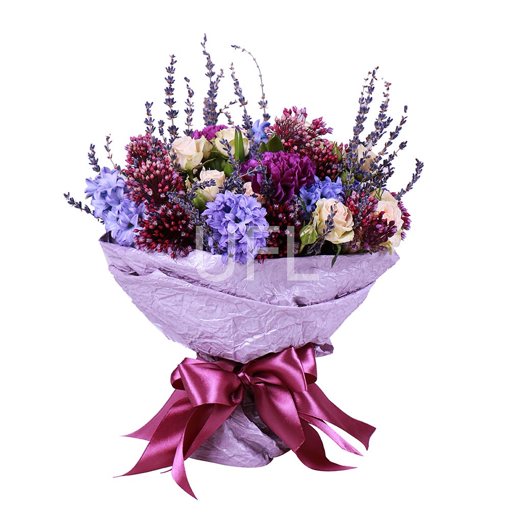  Bouquet Lavender dessert
													