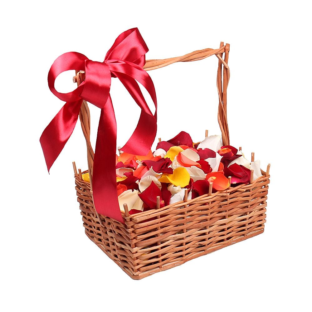 Multi-colored rose petals 10670 грн