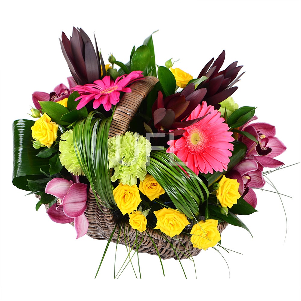 Summer flower basket Summer flower basket