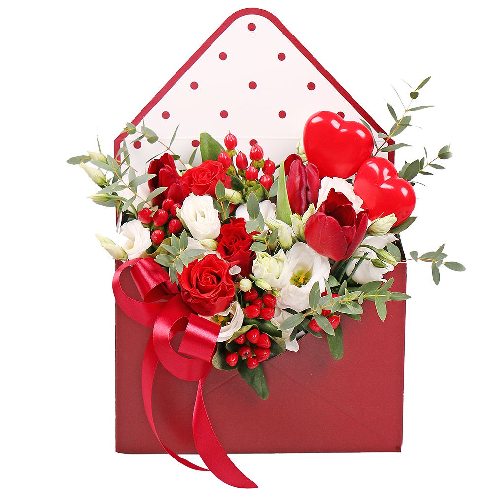Букет цветов Любовное письмо Нивеллес