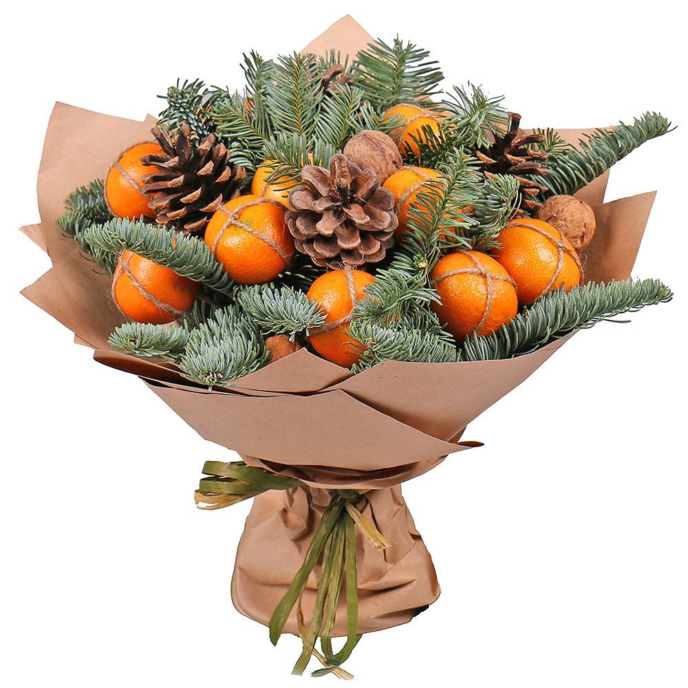  Bouquet Arrangement Tangerine
													