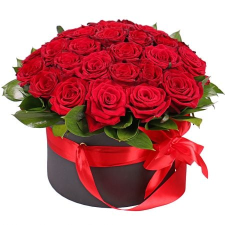 Марго 31 красная роза Йокнеам-Илит