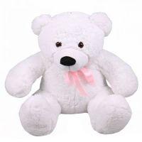 Teddy bear white 90 cm