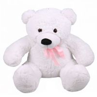 Teddy bear white 90 cm Harris