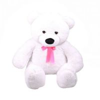 Teddy bear white 70 cm Alma-Ata
