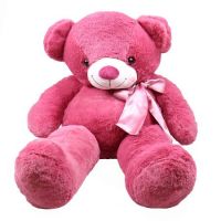 Ведмедик рожевий 90 см  Умань