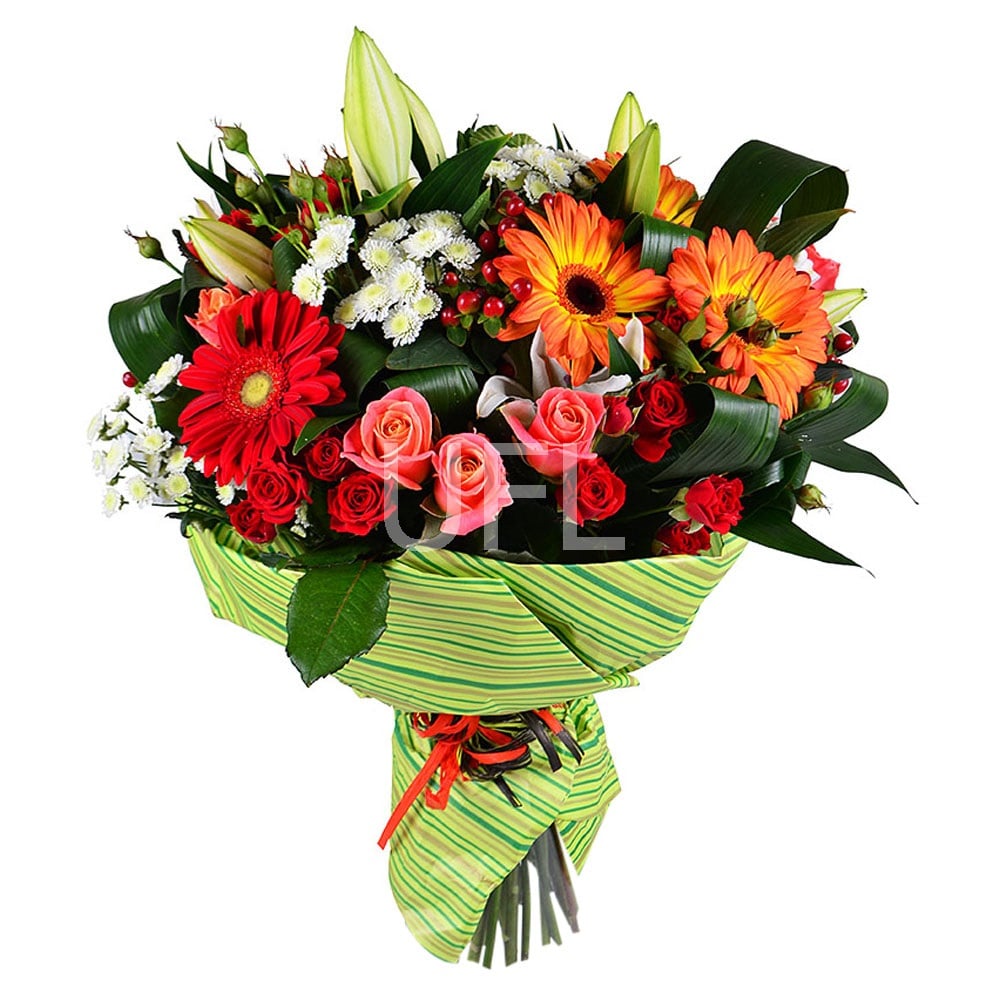 Bouquet for Name-Day Lugansk