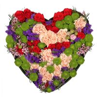  Bouquet Tenderness heart Nikolaev
														