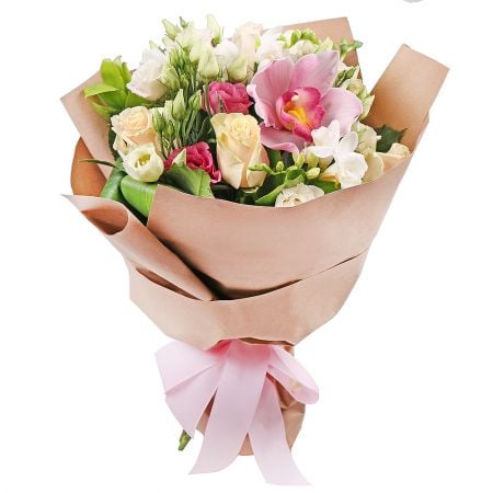 Букет цветов Нежный подарок Канны