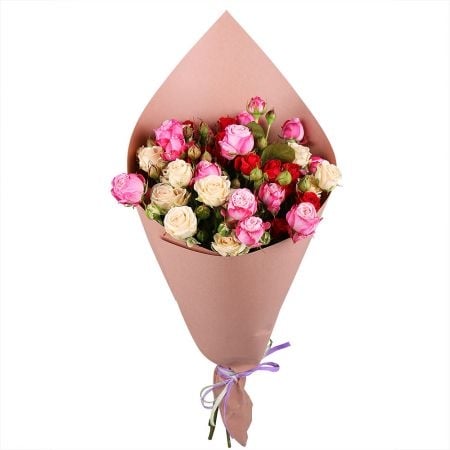 Нежный букет цветов сапфир  Жинхуа