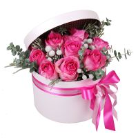 Flower arrangement Pink Evening Sheki