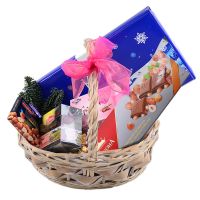 Christmas Basket - Sweet Gift Kremenchug