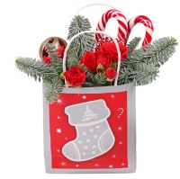  Bouquet Christmas bag Dnipro
														