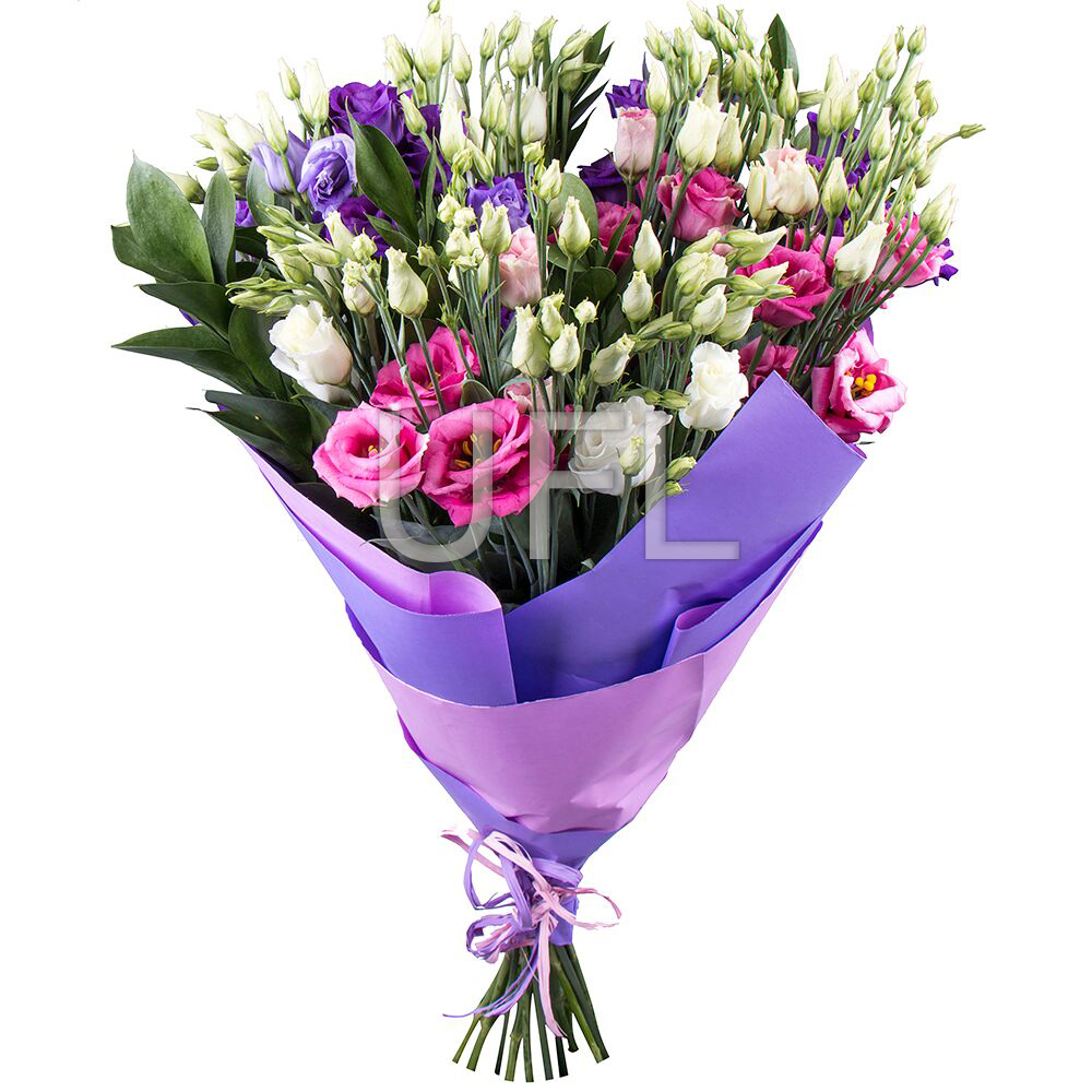 Bouquet with eustoma 160 €