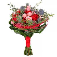 Букет цветов Рубиновый Борисполь
														