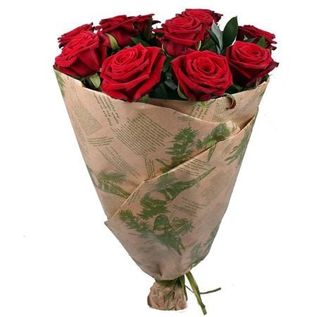 11 роз - доставка цветов Бени-Суейф