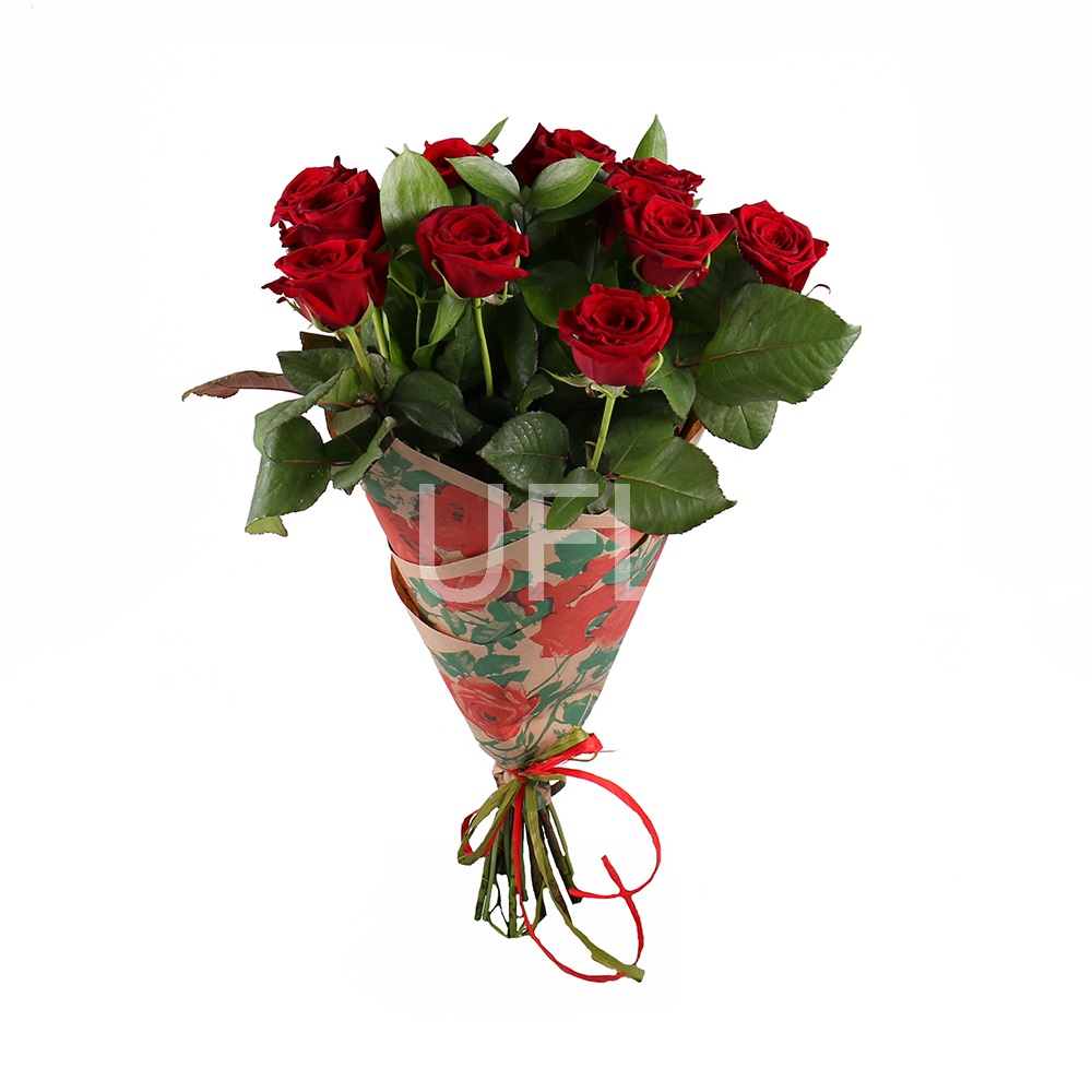 11 red roses