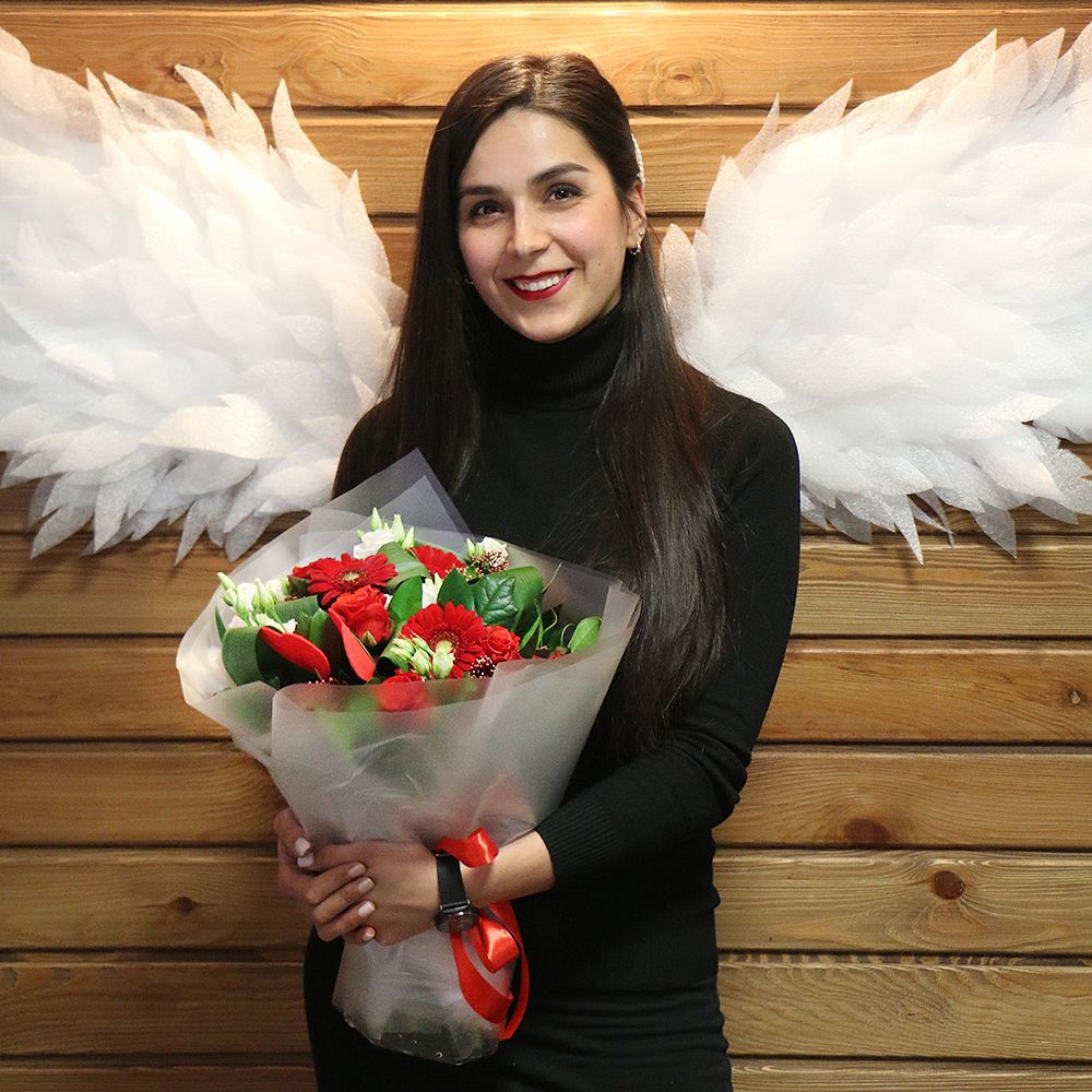 Florist's choice on Valentine's Day Kiev