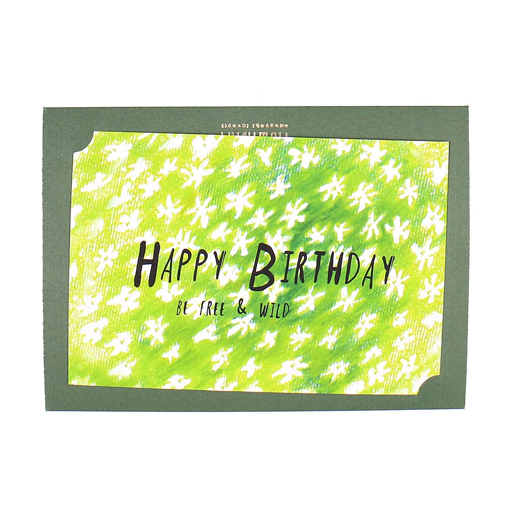 Postcard \"Happy Birthday!\" Postcard \"Happy Birthday!\"