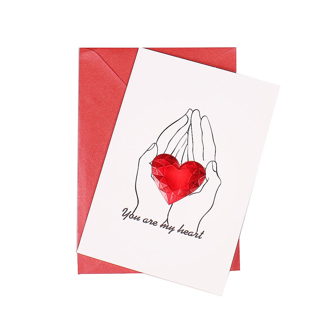 Card You are my heart