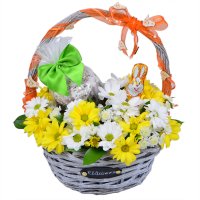 Easter flower basket Kostanay