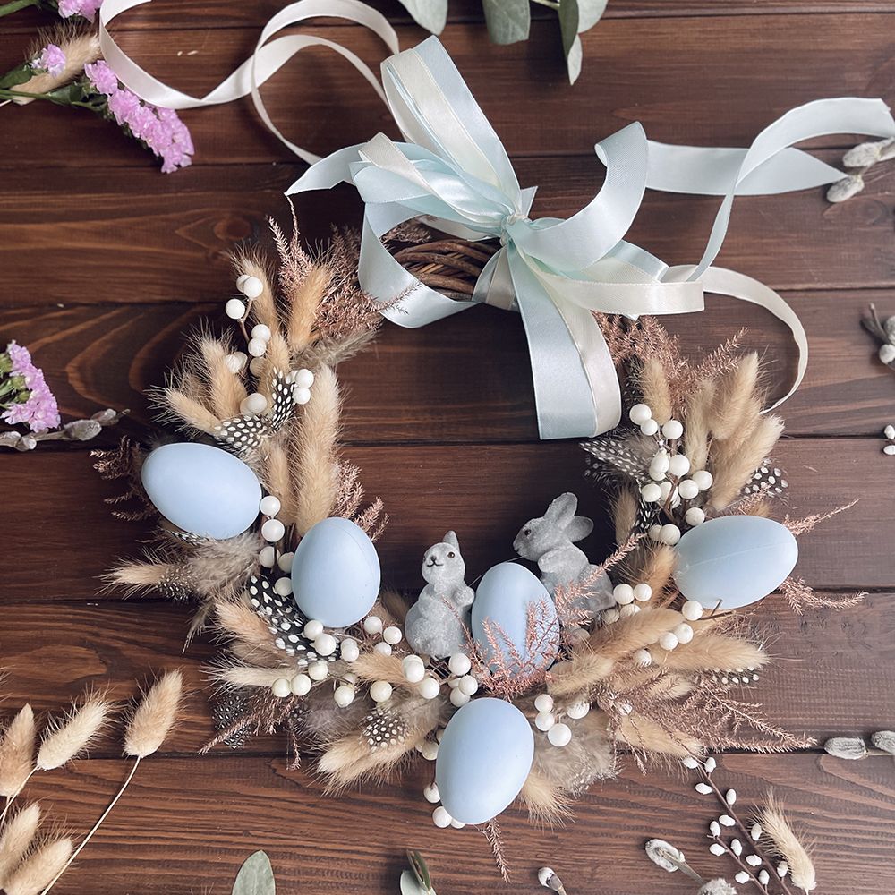 Easter wreath 3 Vecqueville