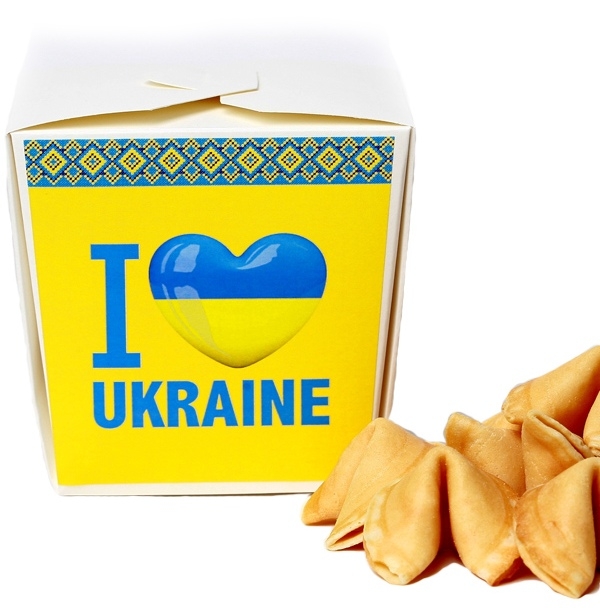Печенье: I love Ukraine