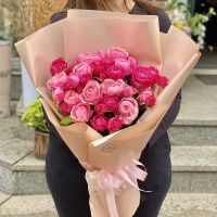  Bouquet Peony roses
														