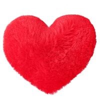 Подушка Красное сердце
